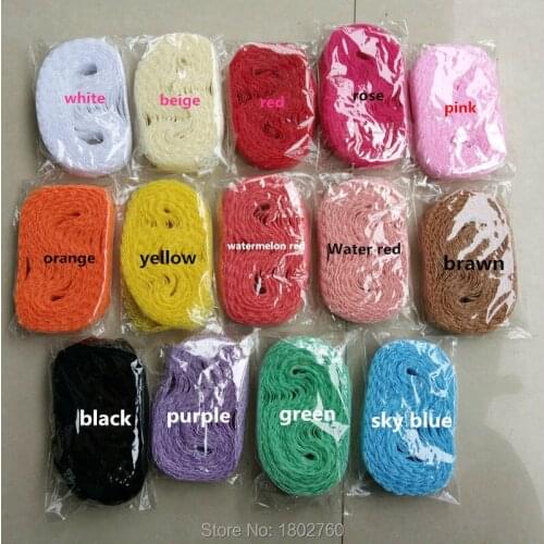 Wholesale 10 yards / a lot of beautiful lace lace width 1.5 cm variety of colors can choose clothing trim decoration