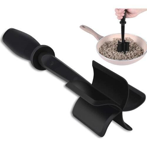 Premium Heat Resistant Meat Chopper Smasher For Hamburger Meat Ground Beef Turkey Masher Utensil Ground Beef Chopper Kitchen