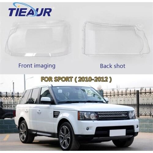 Headlight Clear Lens Cover for Land Rover Sport 2010 4Doors Car Transparent Headlamp Lampshade Replacement