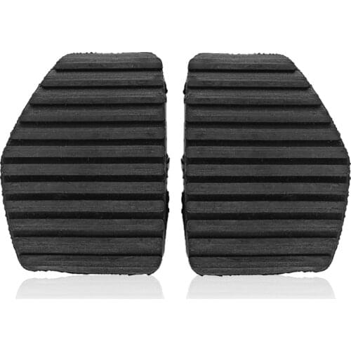 1 Pair Clutch Brake Pedal Rubber Cover For Peugeot/Citroen 1007 207 208 301 C3 C4 C5 C6 C8 Car Accessories