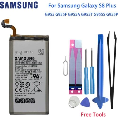 SAMSUNG S8 Plus Phone Battery EB-BG955ABE 3500mAh For Samsung GALAXY S8 Plus S8Plus S8+ G955F G955A G955T G955S G955P Batteries