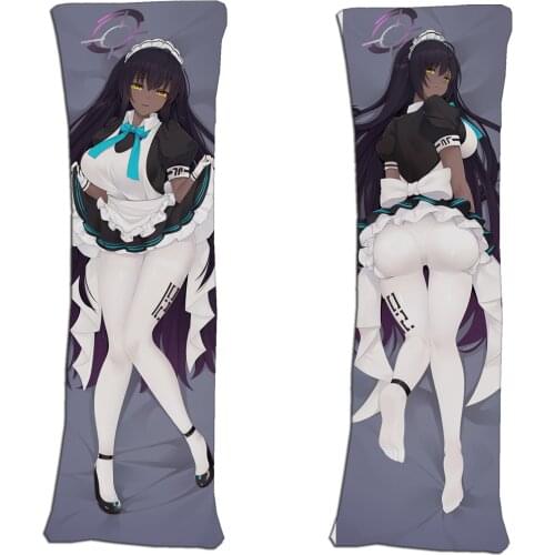 Blue Archive kakudade karinn Pillow Covers Dakimakura Case 3D Double Sided Bedding Hugging Body Pillowcase