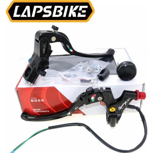 Universal 7/8'' 22mm 17.5 Rcs Motorcycle Scooter CNC Brake Master Cylinder Radial Hydraulic Brake Pump Cable Clutch Handle Lever