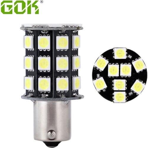 10-50Pcs 1156 BA15S P21W 36 SMD 5050 Led License Plate Car Led Turn Parking Signal Lights Brake Tail Lamp Auto Rear Reverse Bulb