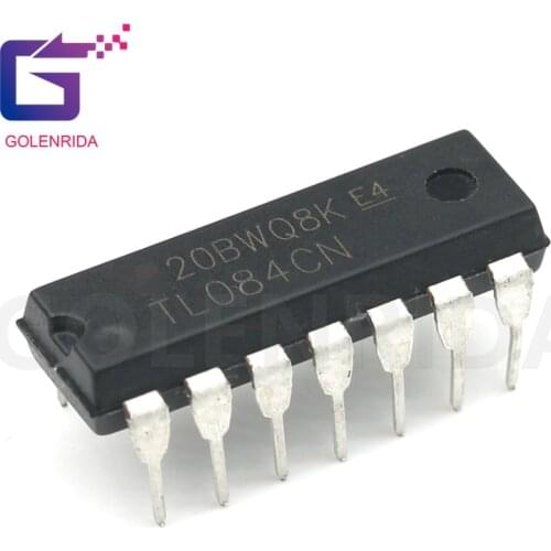 10PCS TL084CN DIP14 TL084 DIP 084CN DIP