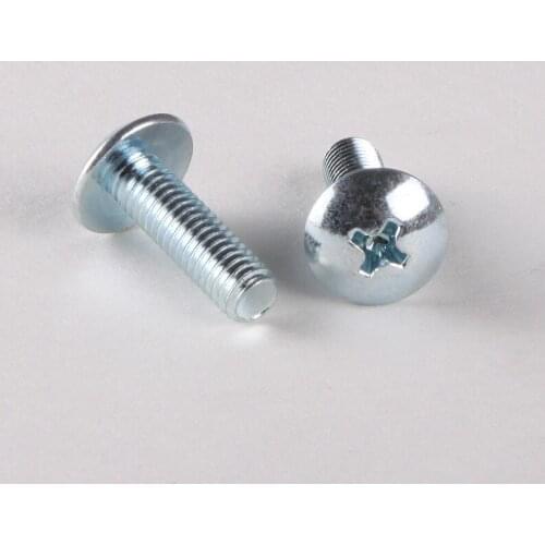 40PCS Large Flat Head Phillips Machine Screw M3 * 12 JIS1111
