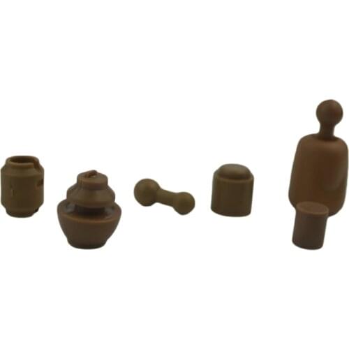 6pcs x 1/6 Scale Head Sculpt Inner Adapter For Hot Toys Neck Joint for 12" Action Figure doll Toys soldier model