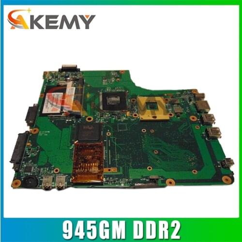 AKEMY 6050A2120801-MB-A02 V000108030 For Toshiba Satellite A205 A205-S5825 Laptop Motherboard Free CPU 945GM DDR2