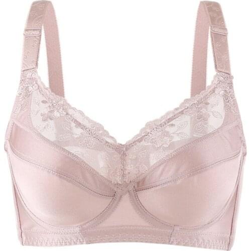 Push Up Bra Underwire B C D E F G H Cup Women Bra Plus Size 34-48 Adjustment Lingerie Bras For Women Underwear BH Top