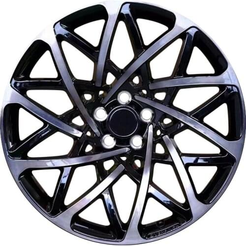 Black Alloy Car Wheels for Cars 1-piece Forged Wheels with Reflectal Forged Wheels for Range