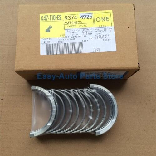 Crankshaft Main bearing kit Shell Connecting Rod Bearing Original For Chevrolet Cruze Sonic 1.6 1.6T Epica OEM#93744925