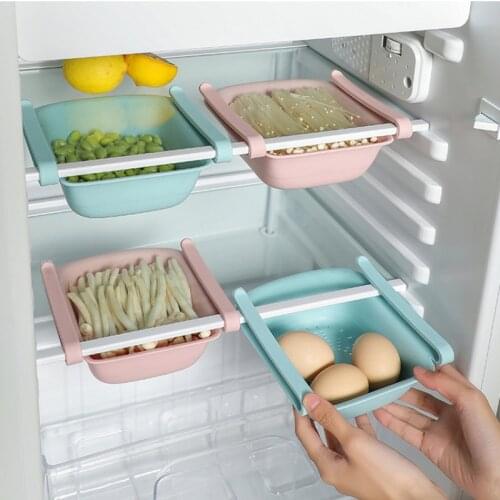 Kitchen Refrigerator Eggs Storage Box Eggs Holder Food Storage Container Case Neat Space Saving Box Fridge Food Organizer