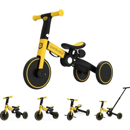 5 in 1 Multifunctional 1-6 years Old Toddler Tricycle Balance Bike Children Bicycle Stroller Lightweight Push Trolley