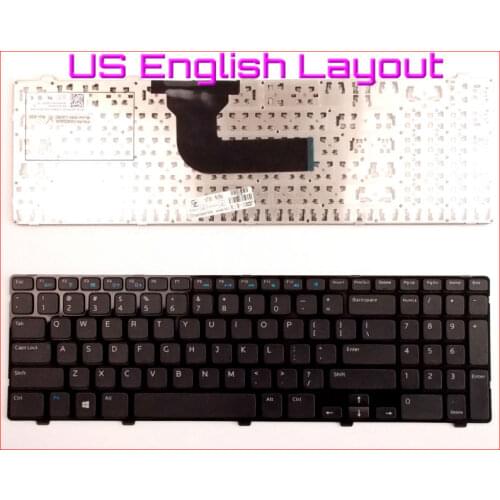 New Keyboard US English Version For Dell Inspiron 15 15R 3521 3537 15R 5421 5521 5537 5535 15-3521 15V-1316 Laptop