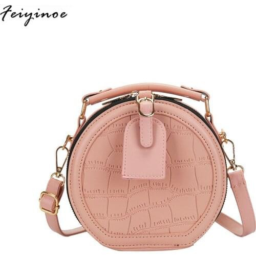 2020 New Fashion Shoulder Bag Version of The Small Round Bag Mini Messenger Bag Ladies Handbag Shoulder Mobile Phone Bag