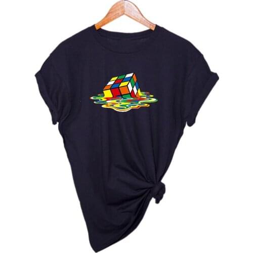 New Plus Size T-shirts For Women Harajuku Summer T Shirt Fashion Tops VOGUE Printed Female T-shirt Casual Tee Woman Clothing