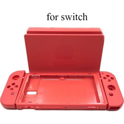 Original Limited Edition TV Dock For Nintendo Switch Mario Console & Joy-con Housing Case Console Cover Parts Replacement