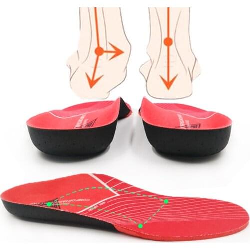 KOTLIKOFF Orthopedic Shoes Sole Insoles For Shoes Orthotic Arch Support Insoles Comfortable EVA Shoe Orthopedic Foot pain Unisex