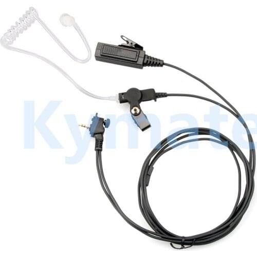 Covert Acoustic Tube Earpiece Headset PTT Mic for Motorola Two Way Radio MTH850 MTH600 MTH650 MTH800 MTP850 MTS850 Walkie Talkie