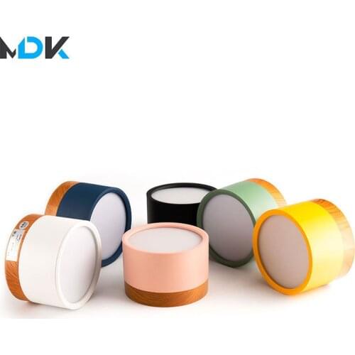 LED Downlight Dimmable 5W 7W 9W12W15W 18W Nordic Wood Modern Surface Mounted Ceiling Light Spotlight Interior Decoration Lamp