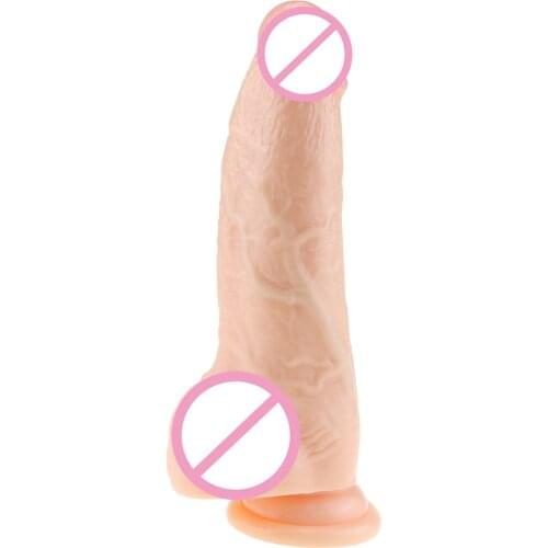 194*36 mm Skin Feeling Realistic Huge Dildo With Suction Cup Sex Toy for Women Artificial Big Penis Dick Female Masturbator