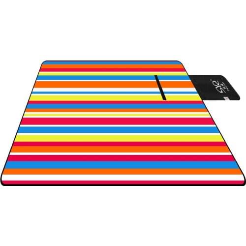 2*2m Picnic Pad Outdoors Camping Hiking Climbing Trekking Fishing Hunting BBQ Party Moisture-proof Blanket Portable Beach Mat
