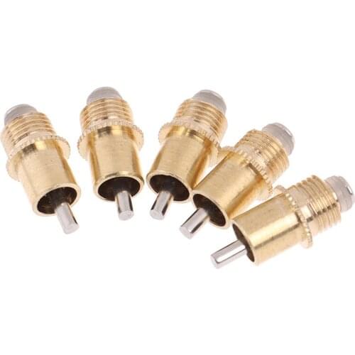 5pcs Rabbit Quail Copper Drinker Nipples Rabbit Drinking Water Equipment Feeder