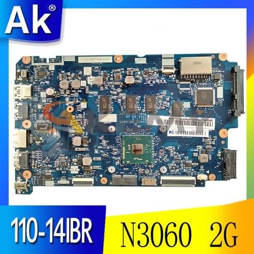 Akemy CG420 NM-A805 Is Suitable For Lenovo Ideapad 110-14IBR Laptop Motherboard CPU N3060 4G RAM Work