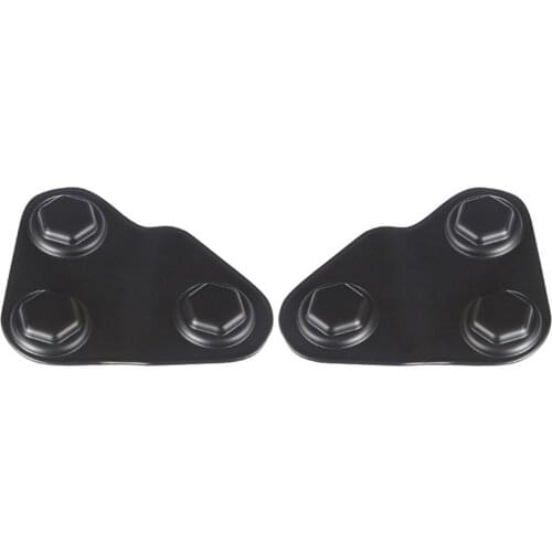 Car Interior Door Lock Screw Protector Cover Cap Trim, Universal for Wrangler JL 2018, 2019, 2020 Accessory