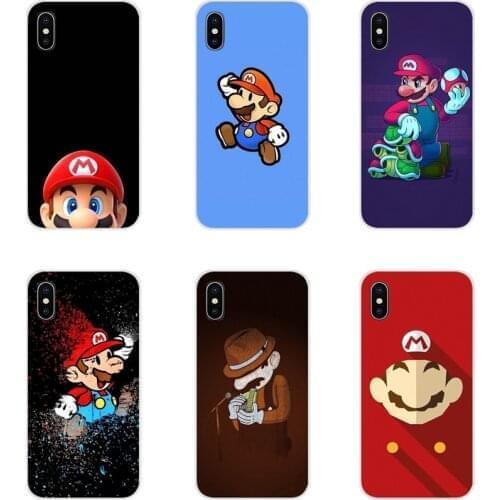 Super Mario Accessories Phone Shell Covers For Samsung A10 A30 A40 A50 A60 A70 M30 Galaxy Note 2 3 4 5 8 9 10 PLUS