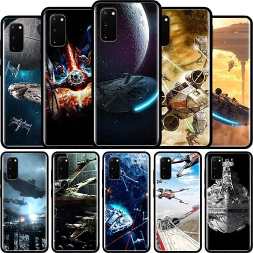Star Space Ship War Phone Case for Samsung Galaxy S21 S20 FE Note 20 S30 Ultra S10 10 Lite S8 S9 Plus S10e TPU Cover Shell