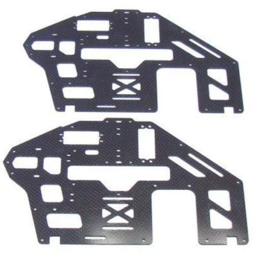 H50027 Trex KDS TAROT alz ALIGN CF Main body Frame/1.6mm CARBON FIBER