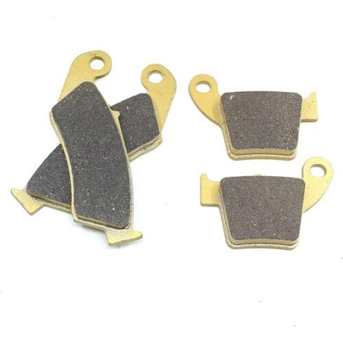 For Honda CRF250R 2004-2018 CRF250X 2004-2017 CRF450R 2002-2018 CRF450X 2005-2018 CR250R 2002-2007 Front Rear Brake Pads Set