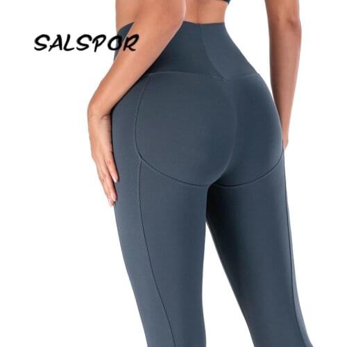 SALSPOR Workout Leggings Sport Women Fitness High Waist Butt Lifting Legging Push Up Tights Gym Pants Activewear Athletic