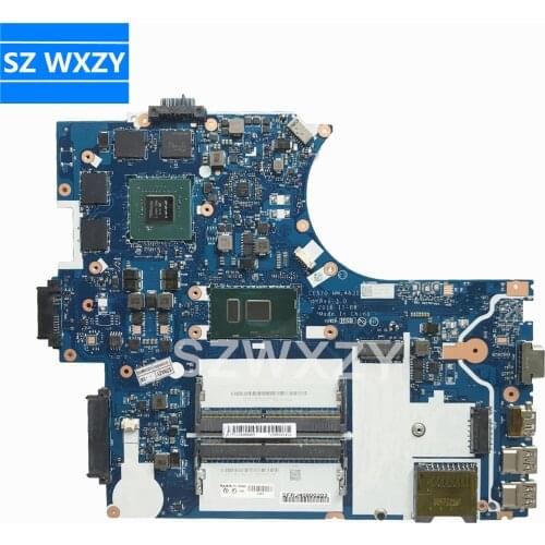 For Lenovo ThinkPad E570 Laptop Motherboard 01HW728 01HW730 CE570 NM-A831 With SR2ZV i7-7500u GTX 950M 2GB GPU MB 100% Tested