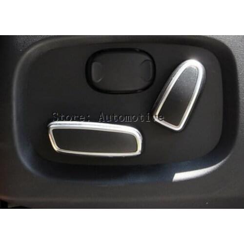 Seat Button Cover Trim For Land Rover Range Rover Sport 2014 2015 Accessories,Car Styling