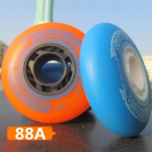 4PCS/lot 88A roller skating wheels professional slalom sliding inline skate shoes wheel SEBA powerslide slide patine 72 76 80