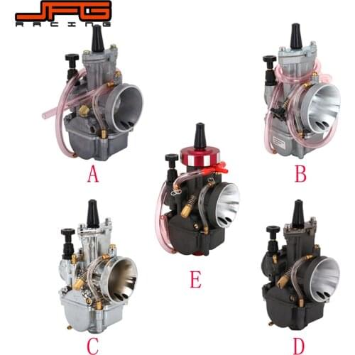 Motorcycle Universal 2T 4T For PWK 28 30 32 34 Carburetor Carburador With Power Jet For Keihin Mikuni YAMAHA HONDA 125 150 250CC