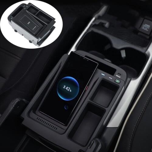 15W Car QI wireless charger For Honda CRV charger 2017-2021 mobile phone fast charging holder accessories