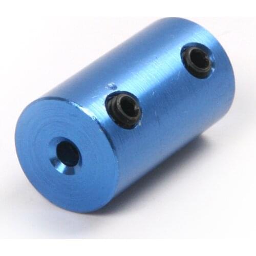 4Pcs/set Top Quality Blue Color Aluminum Flexible Shaft Coupling Rigid Coupler Motor Connector 5-5mm with 4pcs Screw Hand Tools