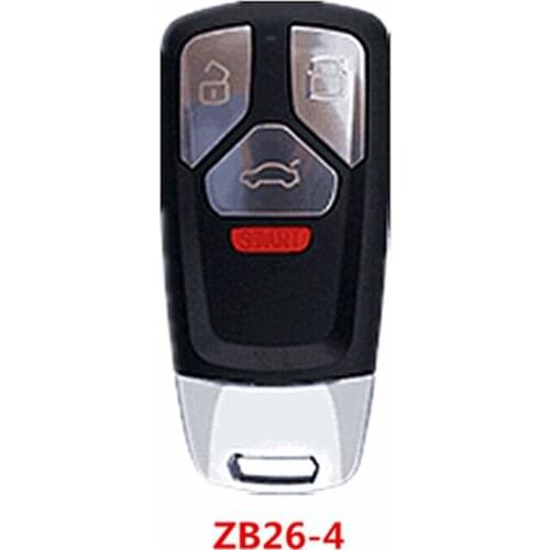 5pcs ZB26-4 Original KEYDIY KD ZB Smart key ZB Series Remote Control Multifunction for KD-X2 Key rammer ZB26-3