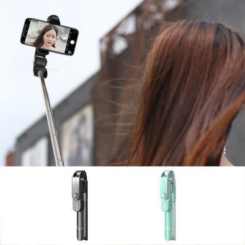 Wireless Bluetooth Selfie Stick Foldable Tripod Shutter Stick Portable Phone Tripod Remote Control Phone Holder For IOS Android
