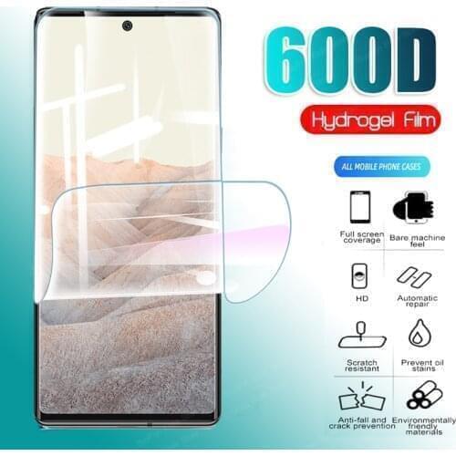 600D Hydrogel Film on the for Google Pixel 6 Pro Screen Protector Film For Google Pixel 6Pro 6.67'' Protective Film Not Glass
