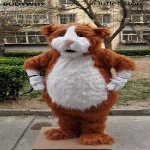 Hamsters Mascot Costume Suit Fursuit Cosplay Party Costume Dress Outfit Cartoon Outfit Carnival Halloween Xmas Easter Ad Clothes
