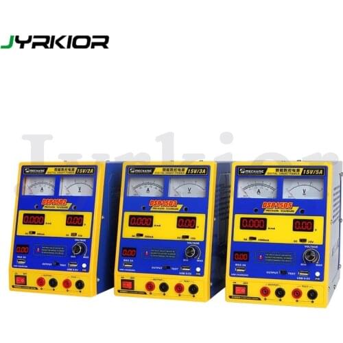 Mechanic DPS Series Adjustable Digital DC Power Supply Switching 15V3A/5A Power Supply High-Precision Current Voltage Regulator