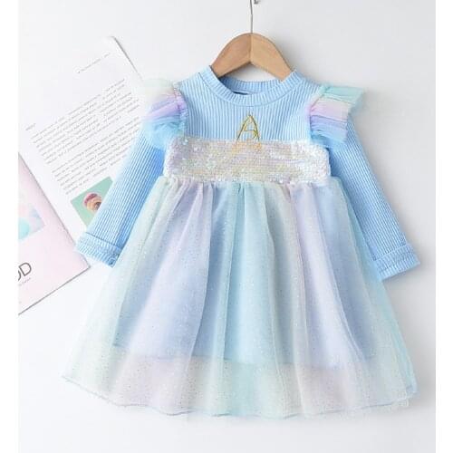 Menoea Girl Clothes Suits 2020 Summer Fashion Style Children Denim Long-Sleeve Mesh Skirt Sets Small For Kids Girls Sets