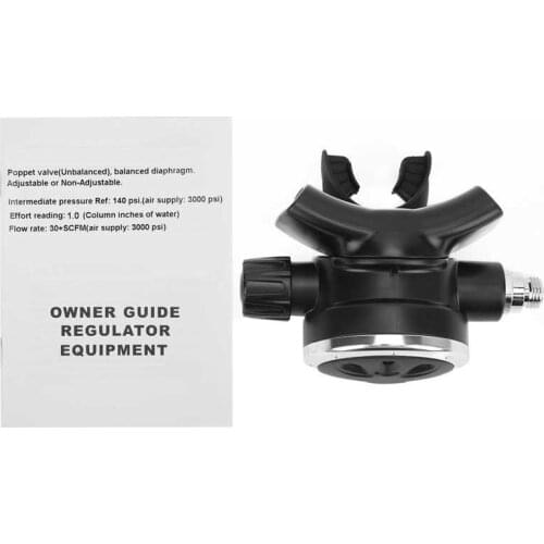 KEEP DIVING Secondary Breathing Diving Snorkeling Equipment Pressure Reducer Underwater Secondary Breathing Regulator