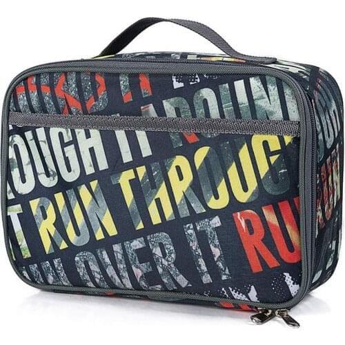 Wholesale 5pcs Insulated Lunch Bag Kids Sandwich Cooler Tote Meal Prep Bag Bento Box Cool Bag Work School Outdoor Travel Case