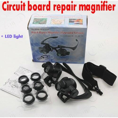 KEYTOOL Circuit board repair magnifying glass Easy to observe the circuit board Zoom to observe the eyepiece