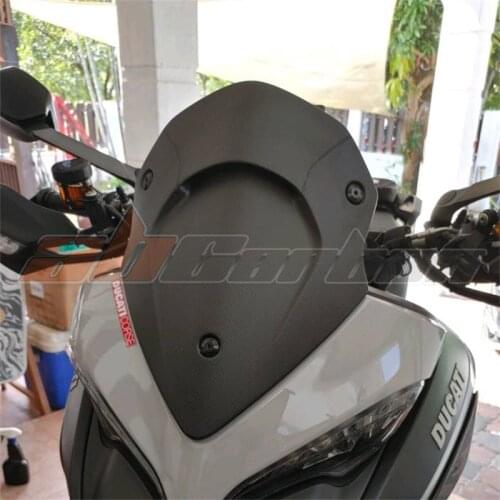 Windscreen Shield Cover Carbon FibeFor DUCATI Ducati Multistrada 950 1200 2015 2016 2017 - 2019 Enduro 1200/1260, 1260 2018 2019